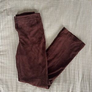 Harold's Brown 100% Goat Suede Pants